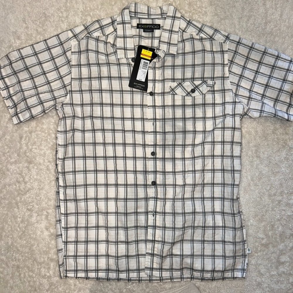 Exofficio Short Sleeved Shirt Size Large